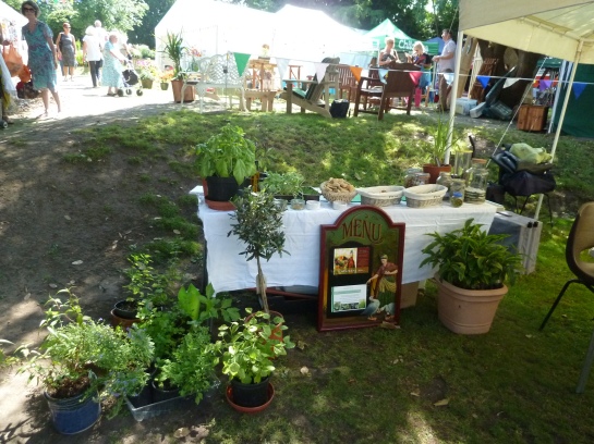 The stall for The Simple Green Kitchen